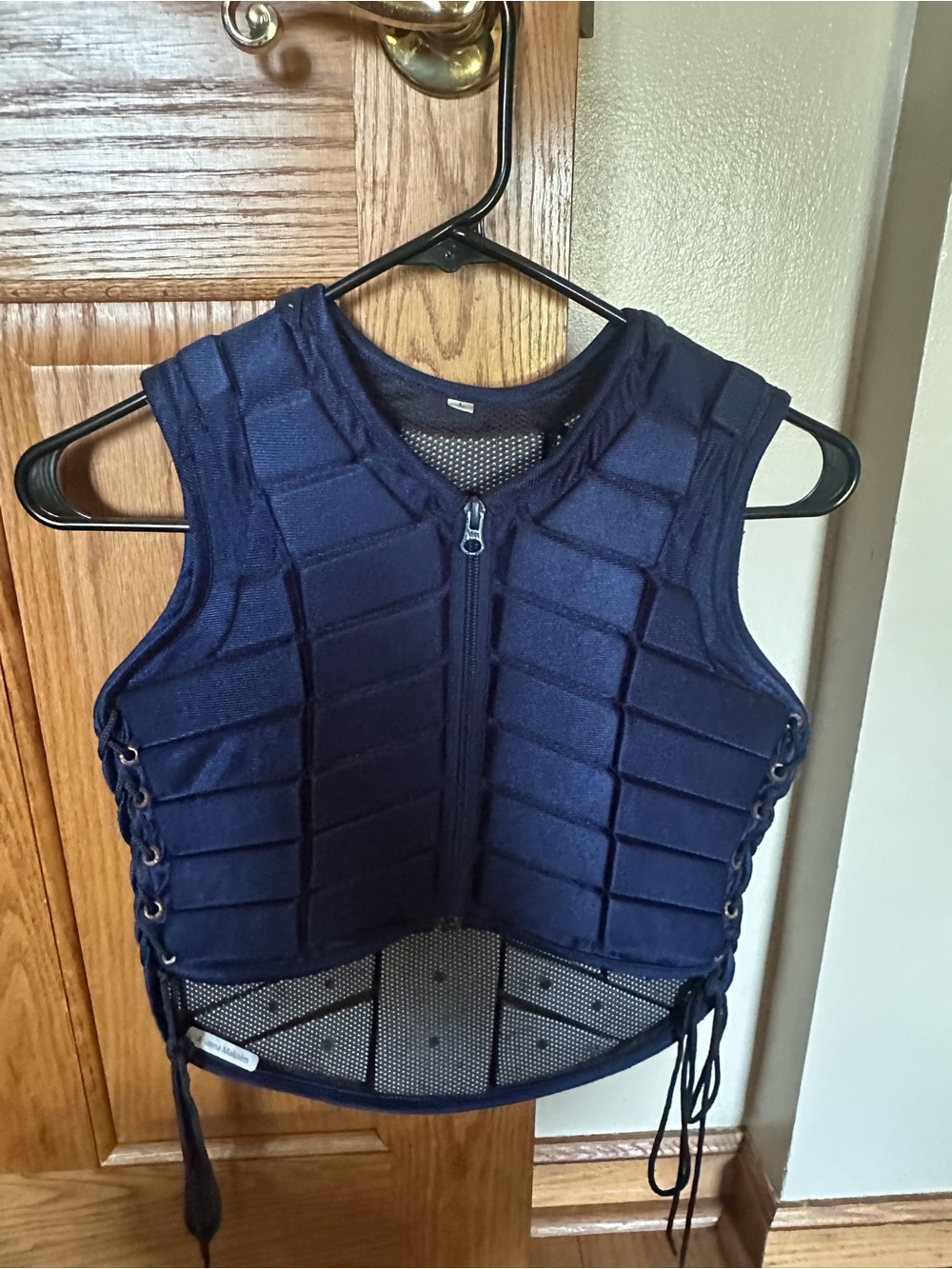 Kids Navy Protective Riding Vest- Jumping Eventing